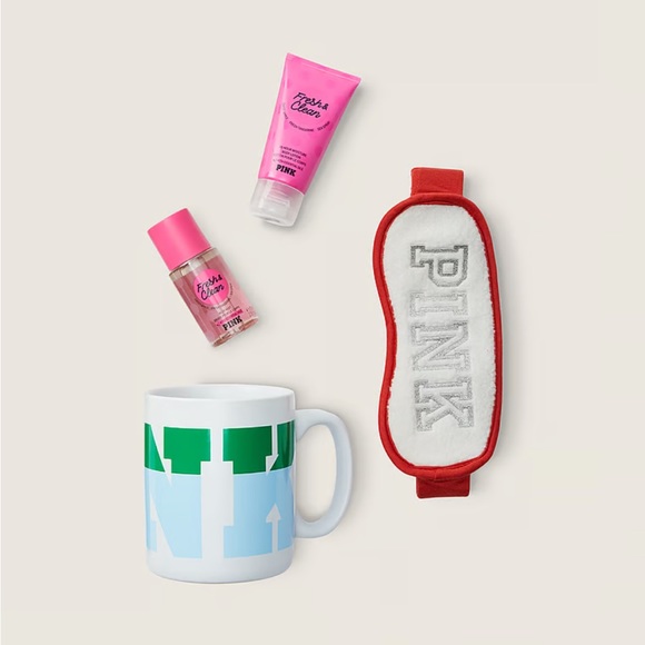 VS PINK Fresh & Clean Mug Gift Set with Mask - Picture 2 of 5